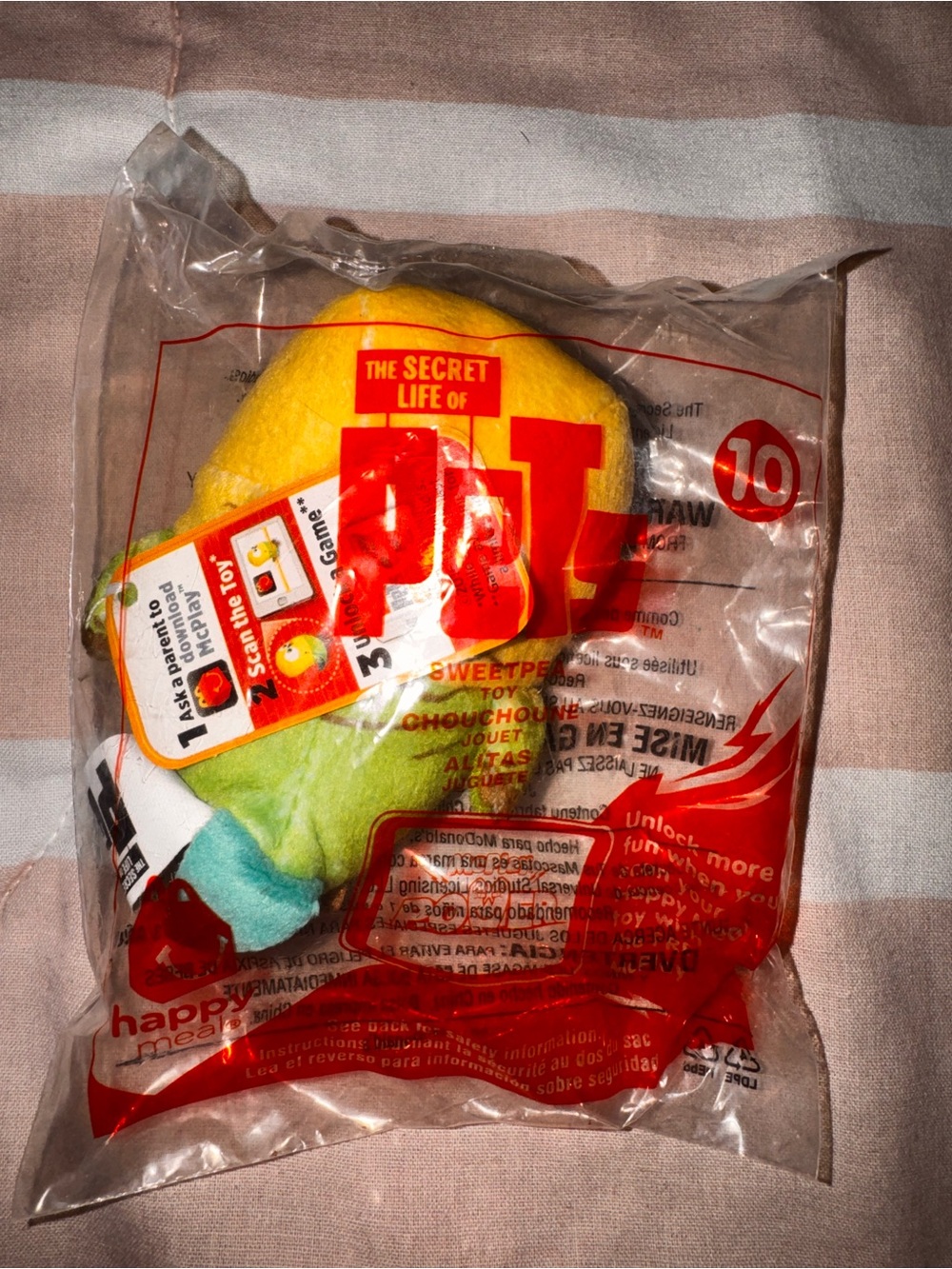 The Secret Life of Pets Plush Toy McDonald’s